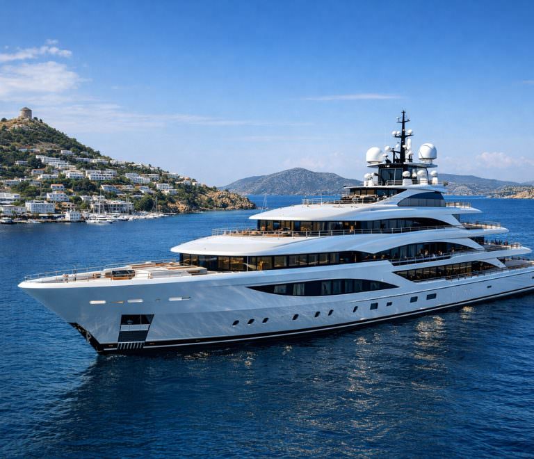 Mega yacht charter Bodrum luxury experience