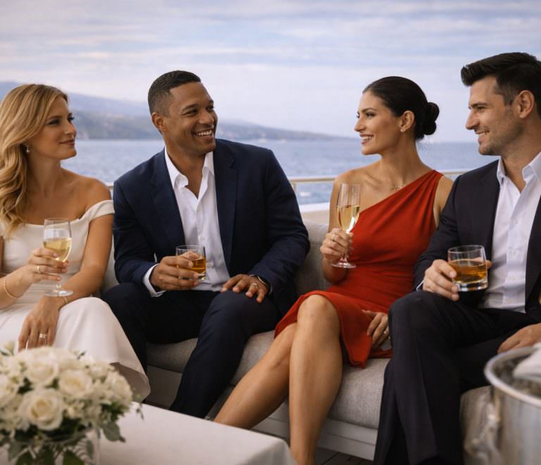 Ultra luxury yacht charter for high net worth individuals with private VIP crew