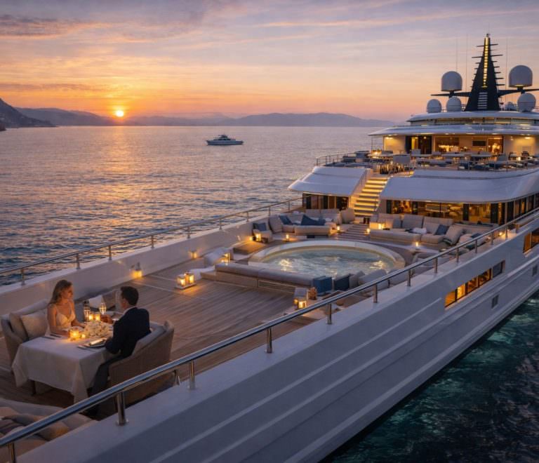 Mega yacht charter experience luxury superyacht lifestyle at sea