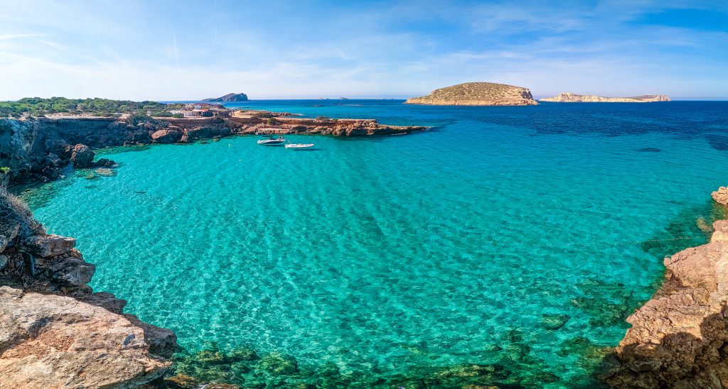 Ibiza to Mallorca yacht charter through turquoise Balearic waters