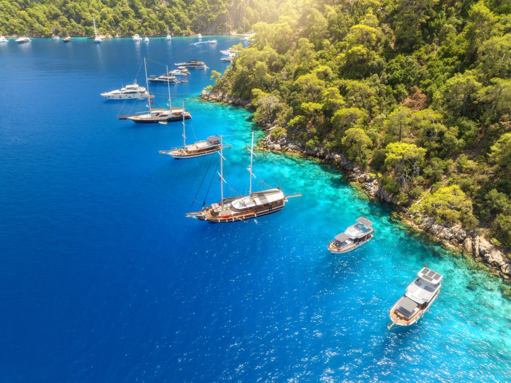 Yassica Islands yacht charter Gocek Turkey luxury island hopping turquoise waters sailing