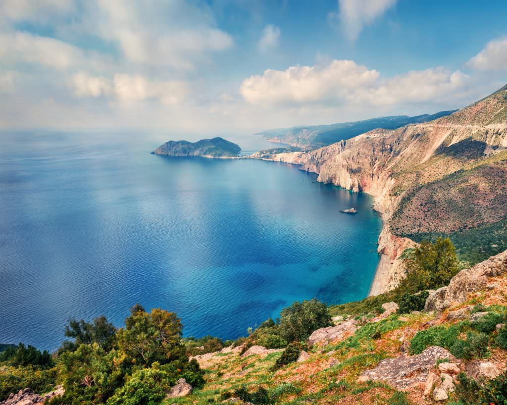 Greek islands yacht charter crystal clear sea luxury sailing