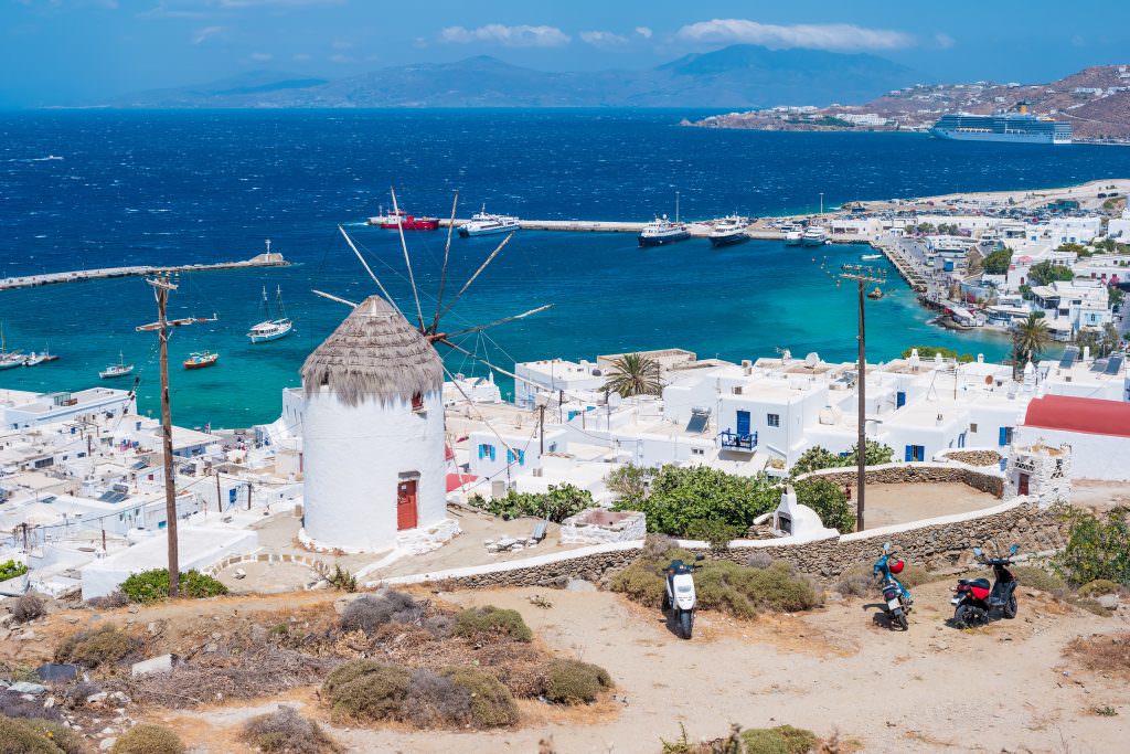 Mykonos to Paros yacht charter itinerary luxury sailing Cyclades