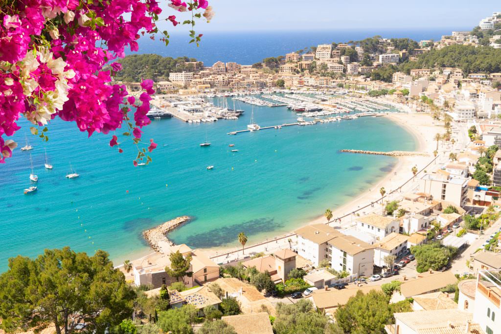 Mallorca to Ibiza yacht charter itinerary Balearic islands Spain Mediterranean