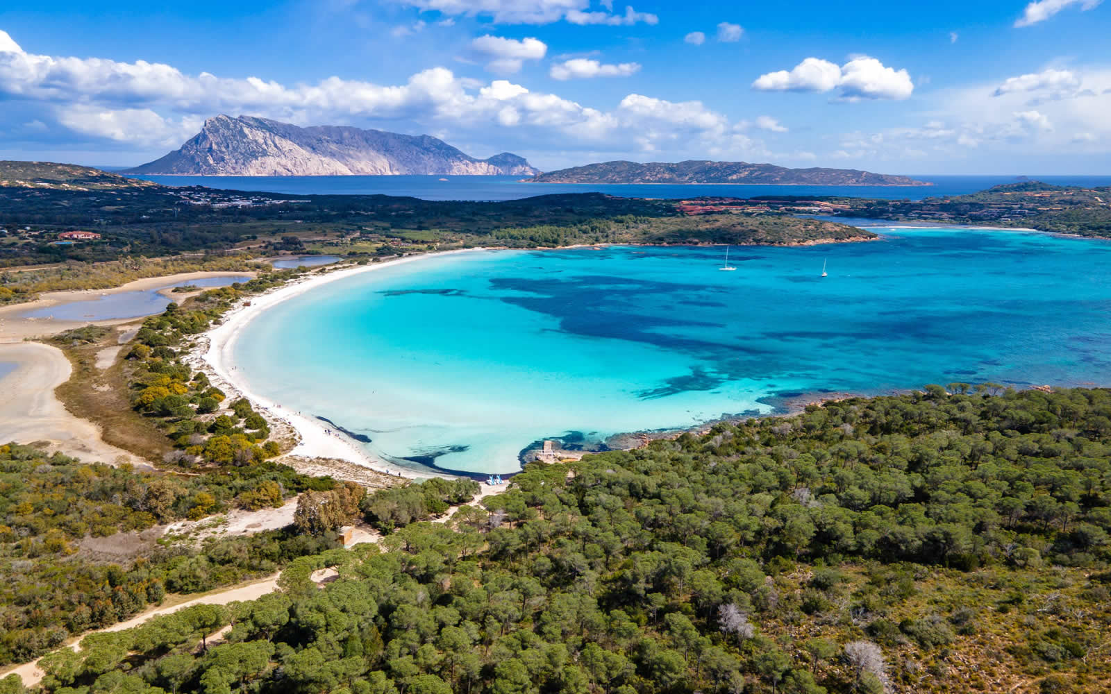 Luxury yacht charter coastline in Italy