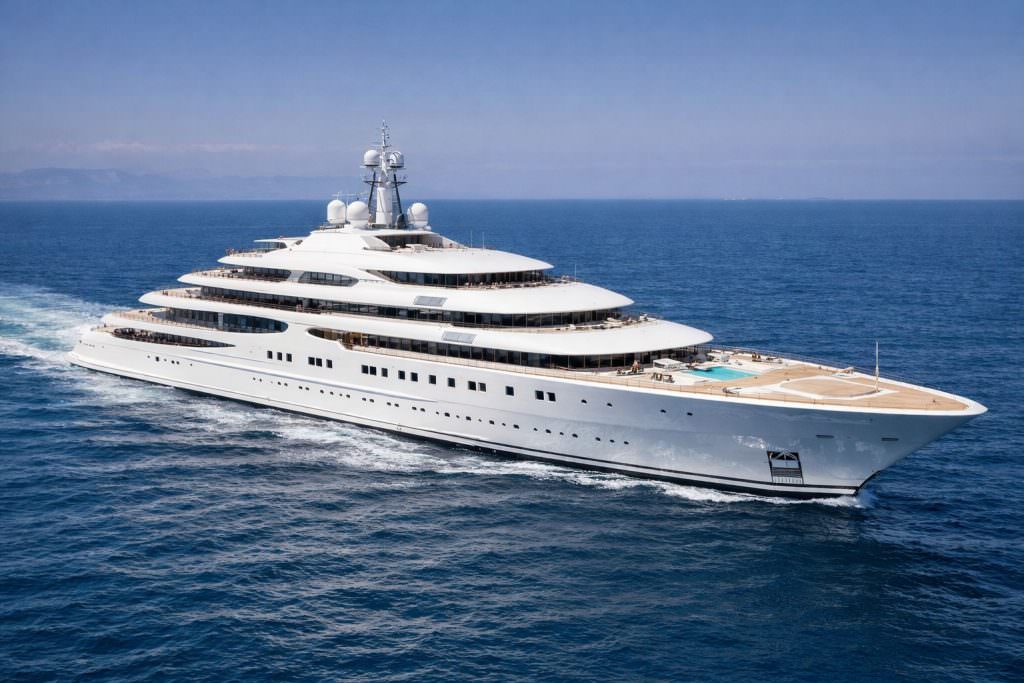 The World Islands yacht charter luxury yacht experience UAE Dubai
