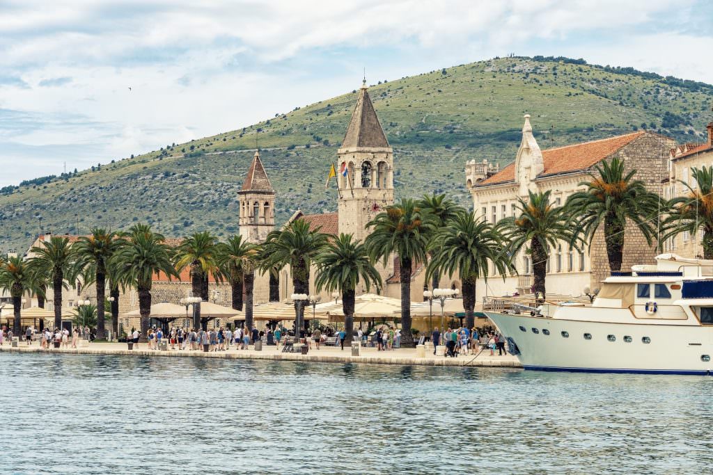 Trogir yacht charter destination Adriatic Sea Croatia island