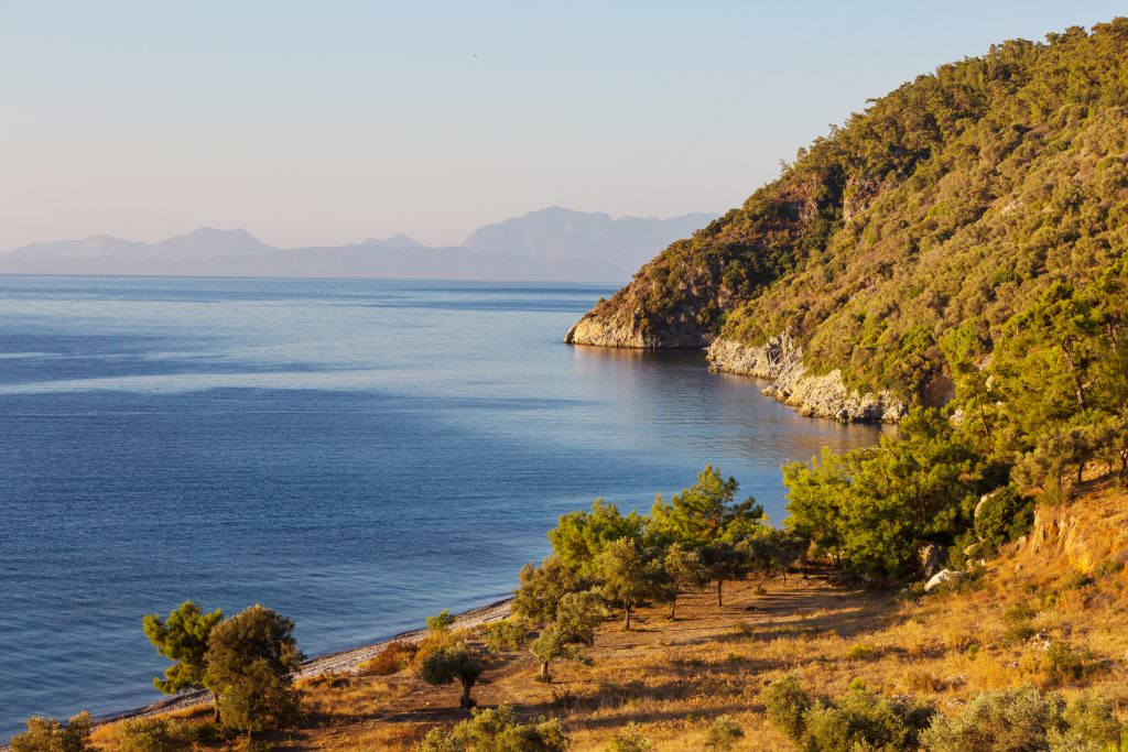 Palamutbuku yacht charter Datca Marmaris Turkey luxury beach turquoise waters sailing destination