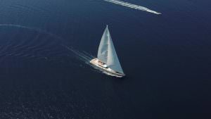 Kaira Yachts – All About U 2 luxury yacht sailing on open sea