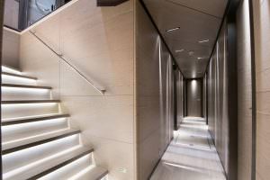 Kaira Yachts – All About U 2 luxury yacht interior corridor modern design
