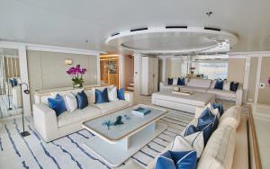 Kaira Yachts – Coral Ocean yacht main salon luxury social living area