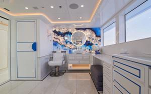 Kaira Yachts – Coral Ocean yacht luxury vanity room private beauty area interior