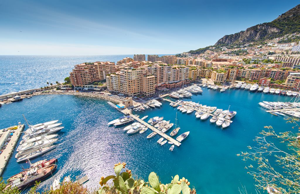 Monaco Port Hercule luxury yacht charter