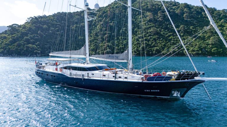 Ubi Bene yacht charter luxury sailing yacht in Turkey