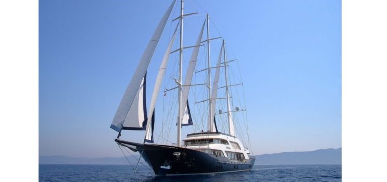 Meira motorsailer charter yacht view