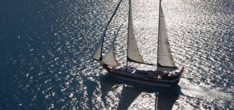 Remzi Yilmaz Gulet Charter luxury profile view