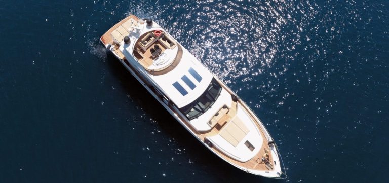 Via yacht charter exterior profile